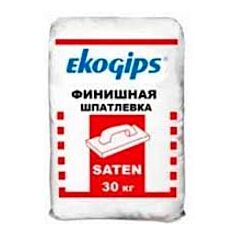 Шпаклівка фінішна Eko SatenGips 30 кг - фото