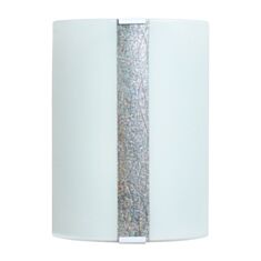 Светильник настенный Декора Мираж 22142 серебро - фото