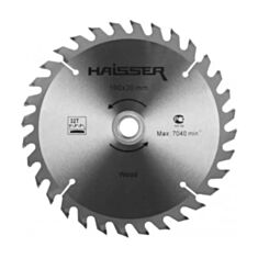 Диск пильний Haisser HS109005 по дереву 190*30 мм 24 зубці - фото