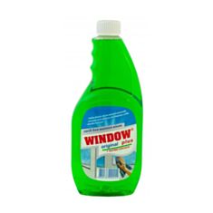 Средство для мытья стекла Window Plus запаска 500 мл зеленый - фото
