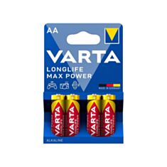 Батарейки Varta Longlife Max Power AA 1.5 V 4 шт - фото
