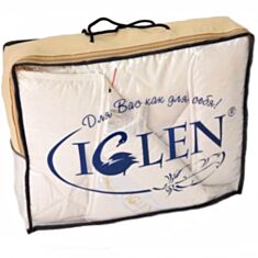 Одеяло Iglen 200220ts 100% штучный лебединый пух 200*220 - фото