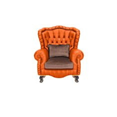 Кресло Дарио оранжевый - фото