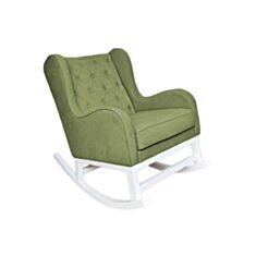 Кресло качалка Майа оливковое - фото