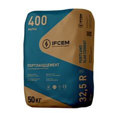 Цемент IFCEM ПЦ А-Ш 400H 50 кг - фото