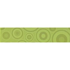 Плитка Cersanit Synthia фриз 5*25 см зелений - фото
