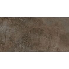 Керамограніт Іntercerama Iron 179032/SL РЕКТ 60*120 см темно-коричневий - фото