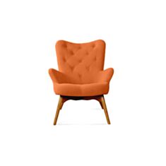 Кресло Джулио оранжевое - фото