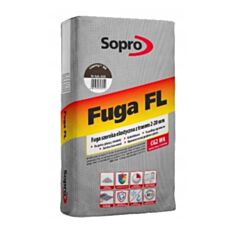 Фуга Sopro FL 628 90 25 кг чорна - фото