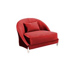 Кресло Альба красный - фото