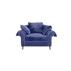 Кресло Хилтон синий - фото