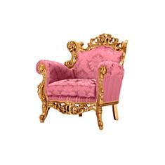 Кресло Луара розовый - фото