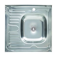 Кухонна мийка Platinum 6060 0,4мм 60*60*12 см - фото