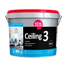 Краска интерьерная Vivacolor Ceiling 3 AP для потолка 2,7 л - фото