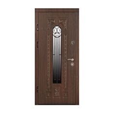 Двері металеві Міністерство Дверей Vinorit ПК-139 дуб темний 86*205 см ліві - фото