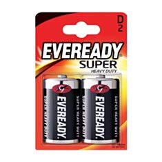 Батарейка Eveready Super R20 D 2 шт - фото