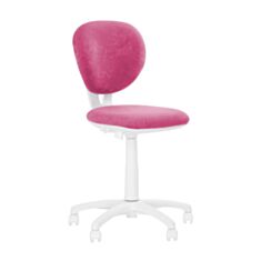 Детское кресло Nowy Styl Kendi GTS White PW62 AB-16 розовое - фото