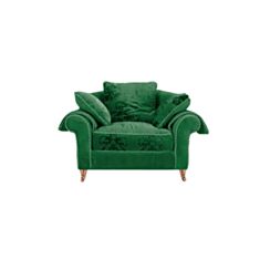 Кресло Хилтон зеленый - фото