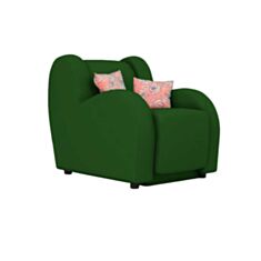 Кресло Дели зеленое - фото