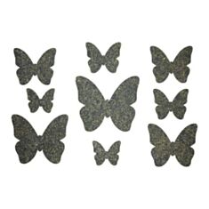 Рідкі шпалери Bioplast декор Метелики 3 - фото