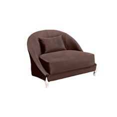 Кресло Альба коричневый - фото