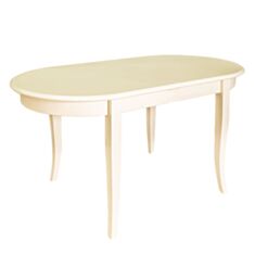 Стіл обідній дерев'яний Модена RAL1015 150*80 вільха - фото