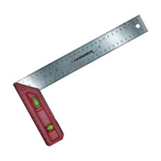 Кутник будівельний Haisser 24371 з рівнем 300 мм - фото