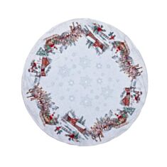 Серветка гобеленова Limaso SLED-90D з мереживом 90 см - фото