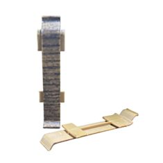 Комплект з’єднання для плінтуса Korner EVO 70 007 дуб леонардо - фото