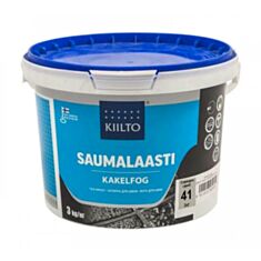 Фуга Kiilto 41 середньо-сіра 3 кг - фото