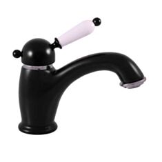 Смеситель для умывальника Rav Slezak Labe L526.5CMATC черный - фото