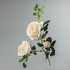 Штучна квітка Камелія 094F/white 45 см - фото