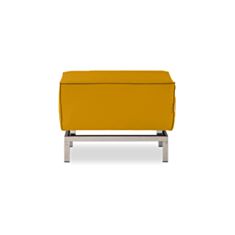 Пуф DLS Ван дер Роэ желтый - фото