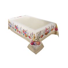 Скатертина гобеленова Lefard Mimbre Кролики 732-396 140*220 см - фото