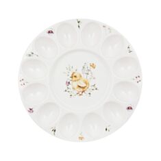 Тарелка для яиц BonaDi Весенняя история K097 26,5 см - фото