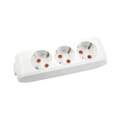 Колодка Viko Multi-let 90114300 3 гнезда с заземлением - фото