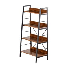 Стелаж Special4You Stroke Е6286 4 shelf горіх - фото