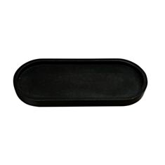 Підставка Cute овальна велика чорна - фото