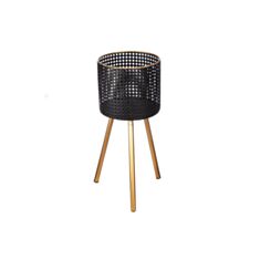 Кашпо Gilde 51680 металеве на ніжках 51 см - фото