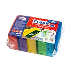 Губки кухонні Happy House Класика 5 шт - фото