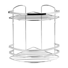 Полка для ванны угловая Vanstore 02550 2-ярусная - фото