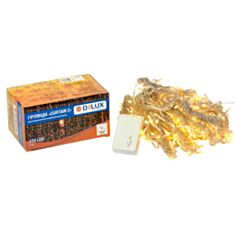 Гирлянда Delux CURTAIN С 320LED IP20 3*3 м теплый белый/прозрачный - фото