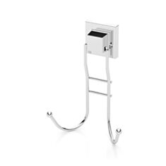 Гачок подвійний TEKNO-TEL EF236 хром - фото