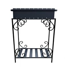 Мангал с дровницей Mzavod Гефест MD9-4 на 9 шампуров 4 мм - фото