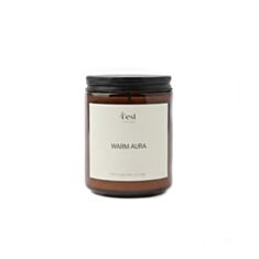 Свеча ароматическая 4'est Warm Aura в стакане с крышкой 250 мл - фото
