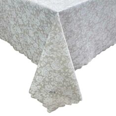 Скатертина Прованс Simfoni white rose 220*136 см - фото