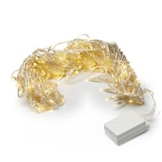 Гирлянда Водопад теплый белый 240 LED 2 м*2 м - фото