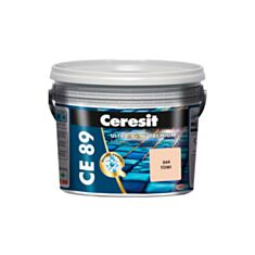 Фуга Ceresit CE 89 Ultraepoxy Premium епоксидна 844 тоффі 2,5 кг - фото
