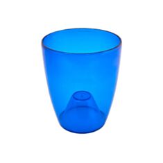 Кашпо Алеана Орхидея 12*14 см синее - фото