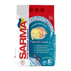 Пральний порошок Sarma Актив Гірська свіжість 4 кг - фото